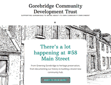Tablet Screenshot of gorebridge.org.uk